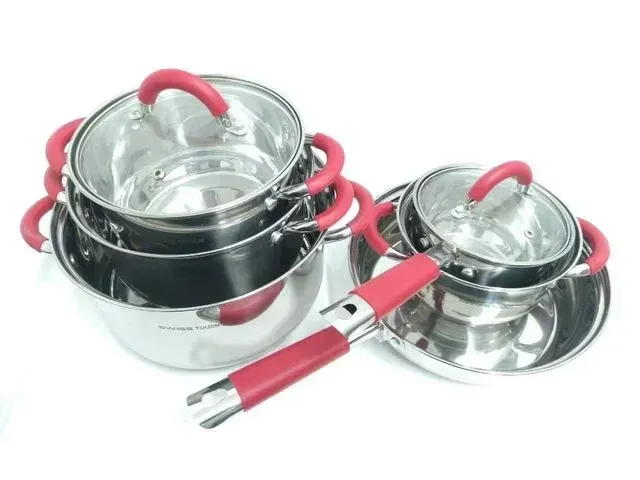 Batería cocina 12 pcs inox NUEVA