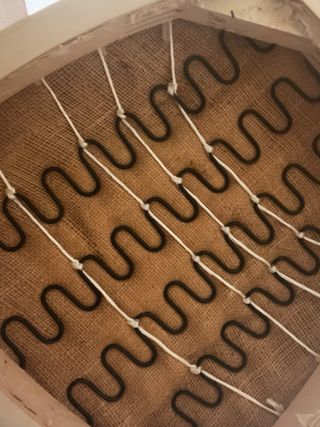 Conjunto 6 Sillas Comedor de madera Tapizadas