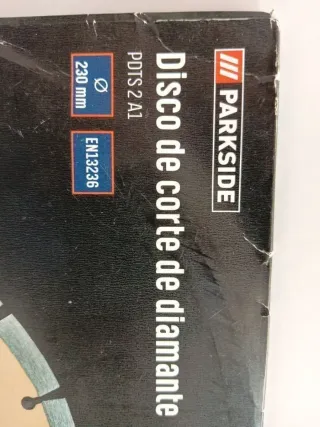 2 Discos Grandes 230 Diamante PARKSIDE