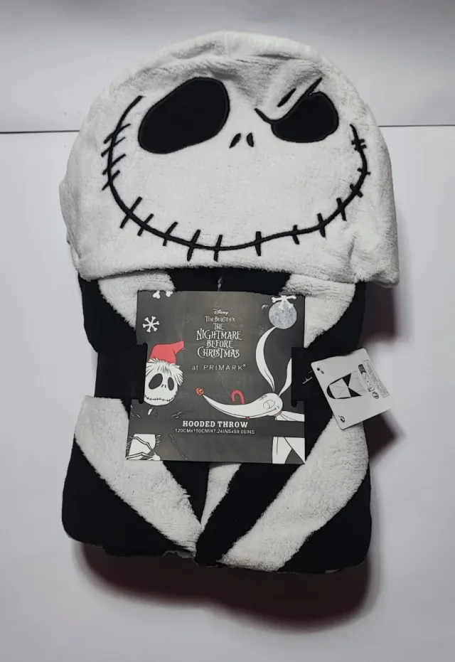 Manta con capucha Disney Jack Skellington