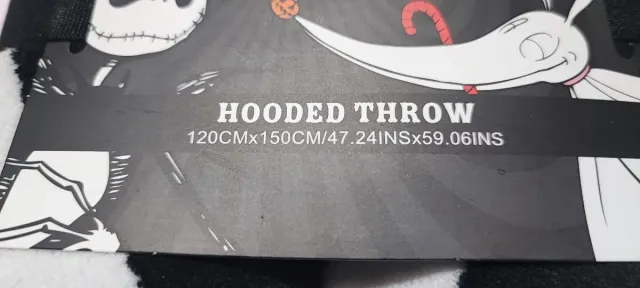 Manta con capucha Disney Jack Skellington