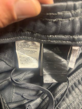 Pantalón Adidas Gris Talla XL
