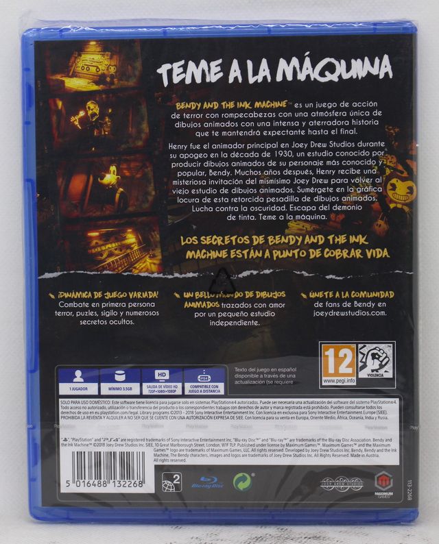 Bendy and the Ink Machine PS4 (Español)