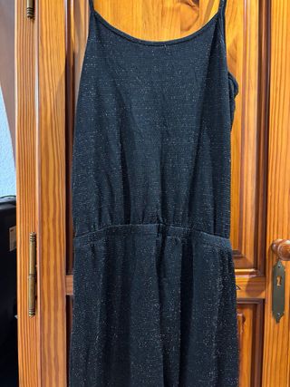 Mono negro brillante talla S