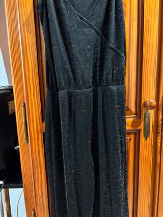 Mono negro brillante talla S