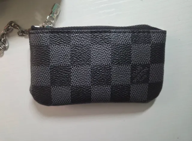 Portamonete Louis Vuitton Damier Graphite