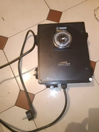 Relay Box Cli-mate 4x600W temporizador