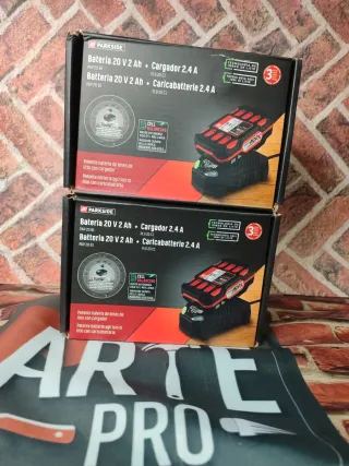 Pack Batería 20V 2Ah + Cargador Parkside