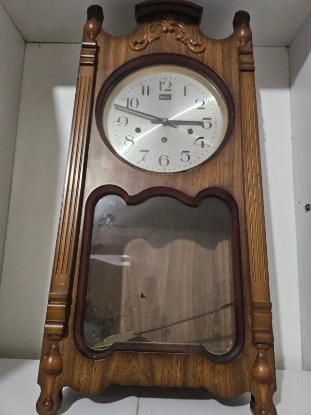 Reloj de pared madera