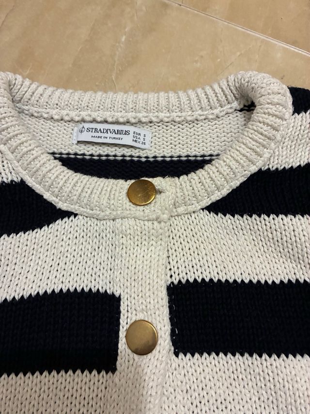 Cárdigan rayas Stradivarius