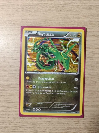 Carta Pokémon Rayquaza Holo Rare 11
