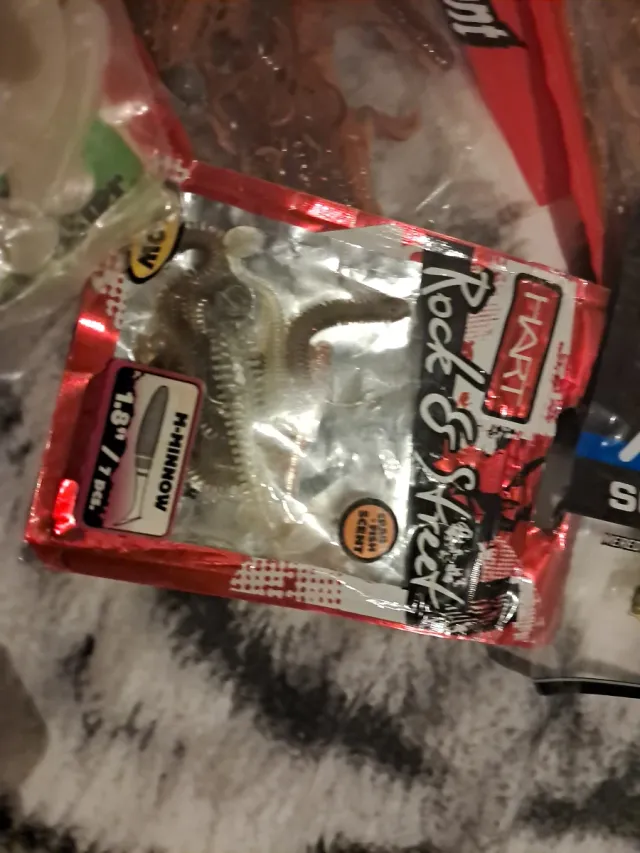 Lote señuelos pesca blandos 10 PAQUETES LLENOS