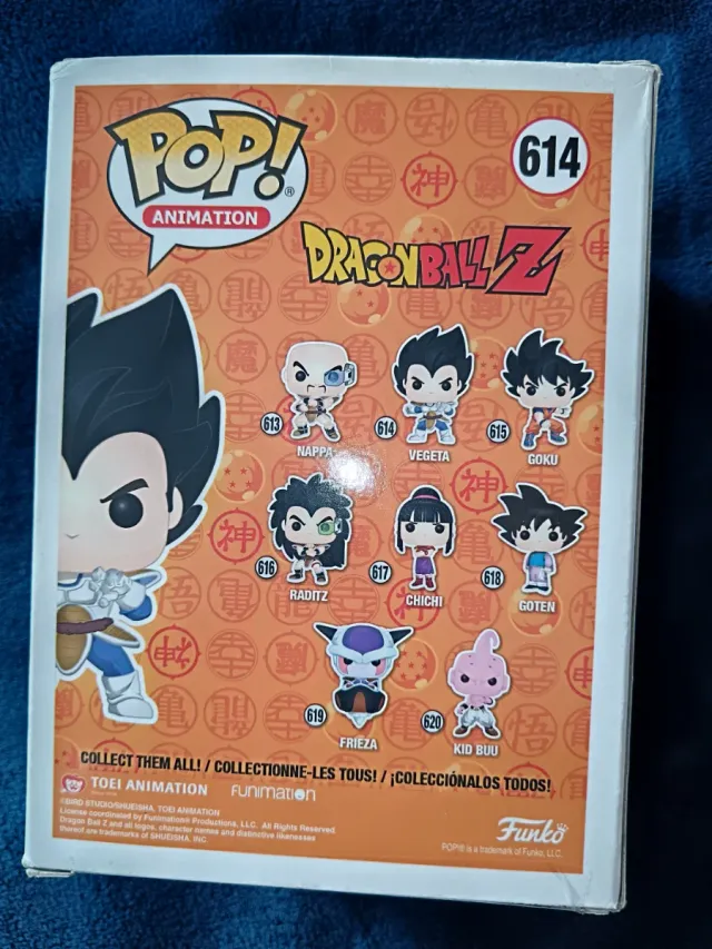 Funko Pop! Dragon Ball Z Vegeta 614