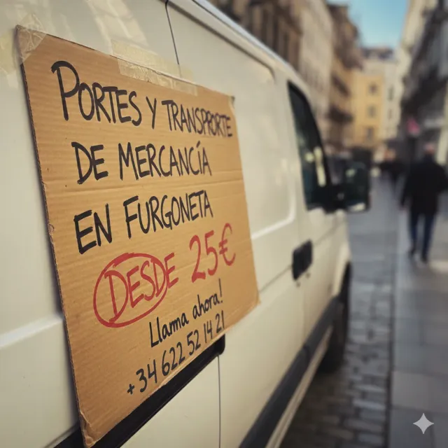 se hacen portes desde 25€