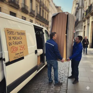 se hacen portes desde 25€