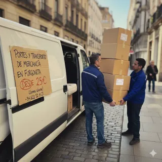 se hacen portes desde 25€