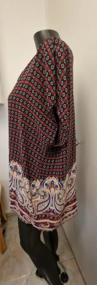 Blusa estampada talla única