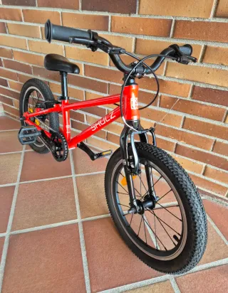 Bici Shulz Bubble Race 16" ultra ligera como nueva