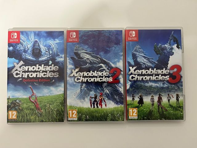 Pack 3 Juegos Xenoblade Chronicles Switch