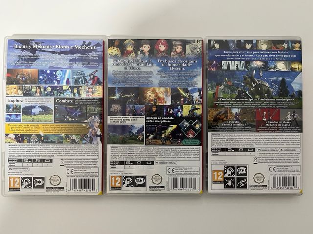 Pack 3 Juegos Xenoblade Chronicles Switch
