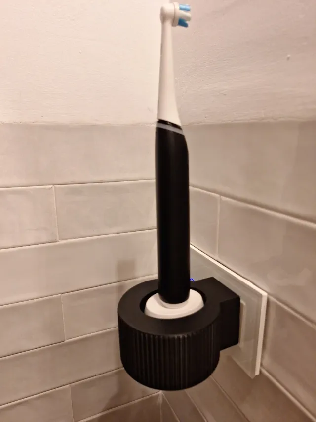 Soporte cepillo eléctrico Oral-B marrón