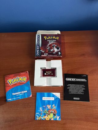 Pokémon Edición Rubí - Game Boy Advance ORIGINAL