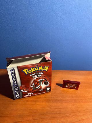 Pokémon Edición Rubí - Game Boy Advance ORIGINAL