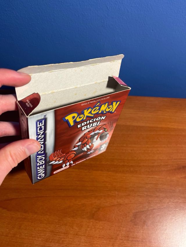 Pokémon Edición Rubí - Game Boy Advance ORIGINAL