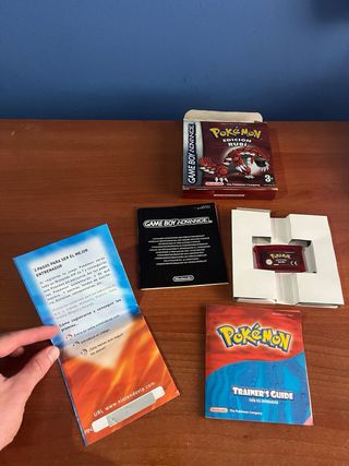 Pokémon Edición Rubí - Game Boy Advance ORIGINAL