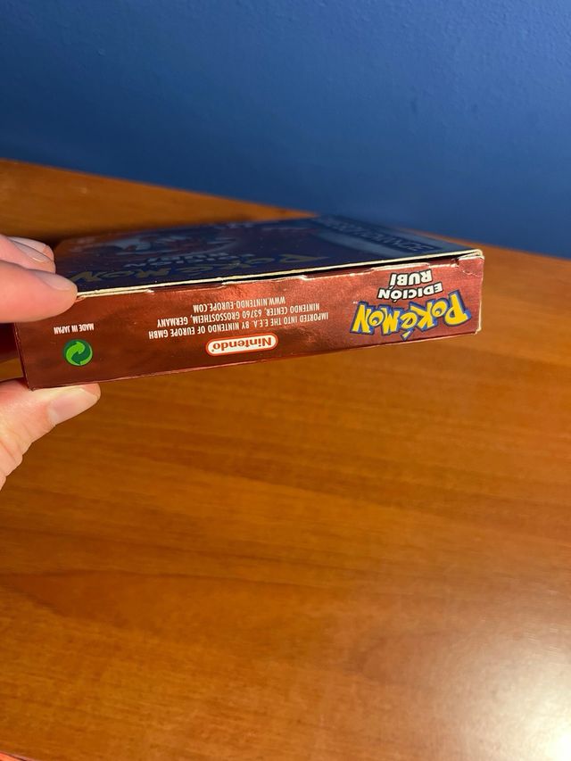 Pokémon Edición Rubí - Game Boy Advance ORIGINAL
