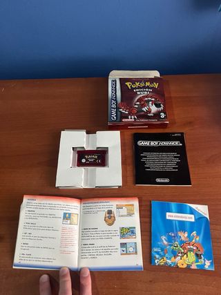 Pokémon Edición Rubí - Game Boy Advance ORIGINAL