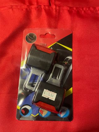 2x Fibbie Cinture di Sicurezza Auto