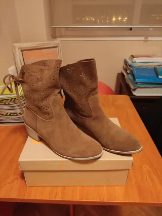 Botines Mustang Marrones