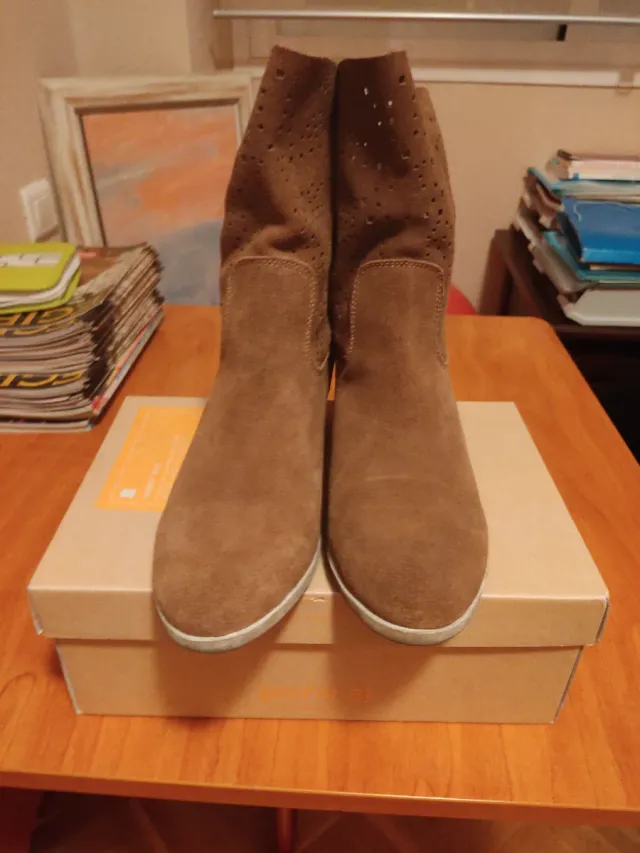 Botines Mustang Marrones