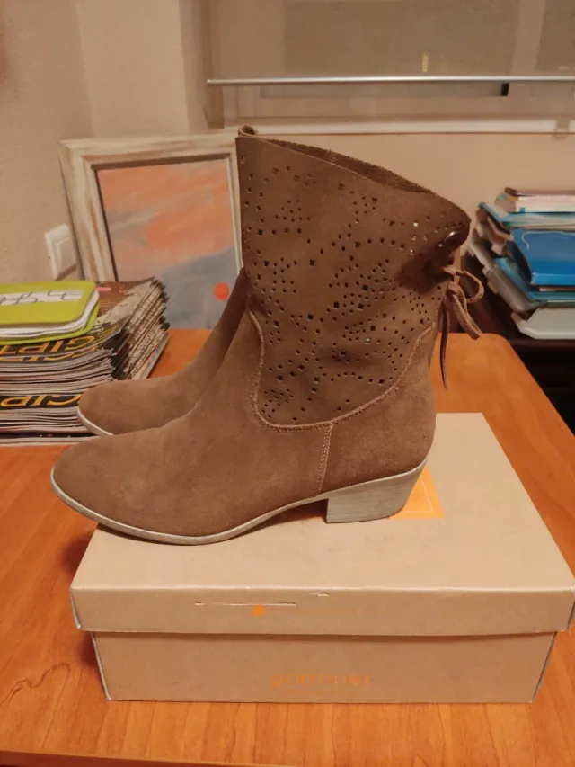 Botines Mustang Marrones