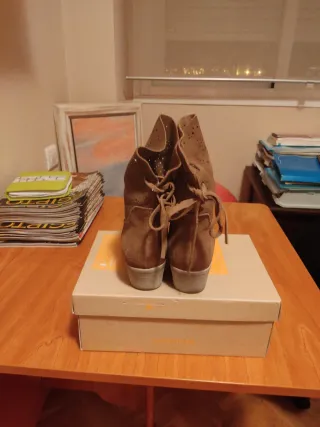 Botines Mustang Marrones