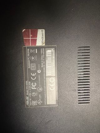 Portátil ASUS i7 Gris/Plata