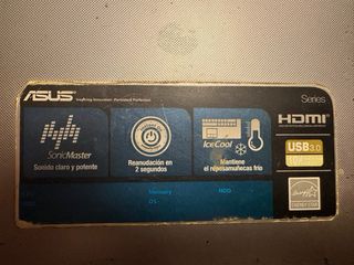 Portátil ASUS i7 Gris/Plata