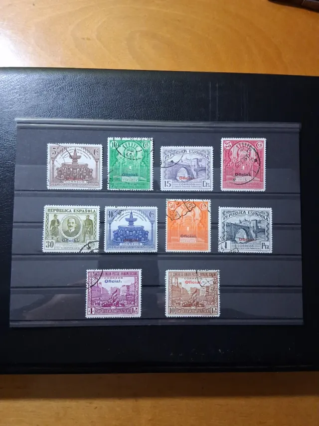 Sellos España 1931 Serie Completa Usados