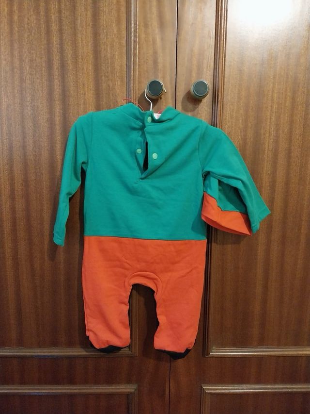 Disfraz Elfo Talla 6-9 Meses