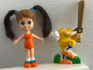 Muñeca Mini Modular Béisbol Vintage Años 90