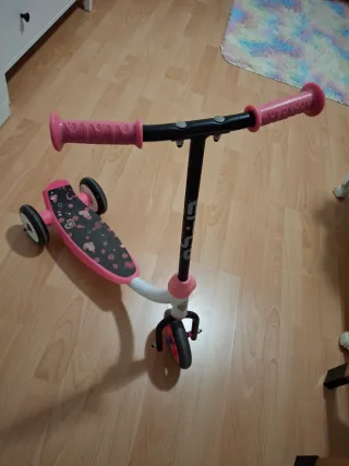 Patinete infantil 3 ruedas niña