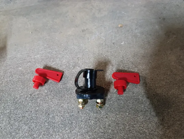 Desconectador de Batería Negro