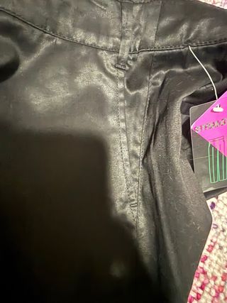 Pantalón negro Mango Talla 38