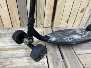 PATINETE OXELO 4 RUEDAS NEGRO