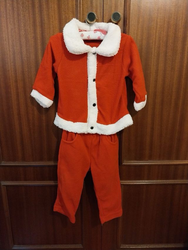 Disfraz Papá Noel 12-18 meses