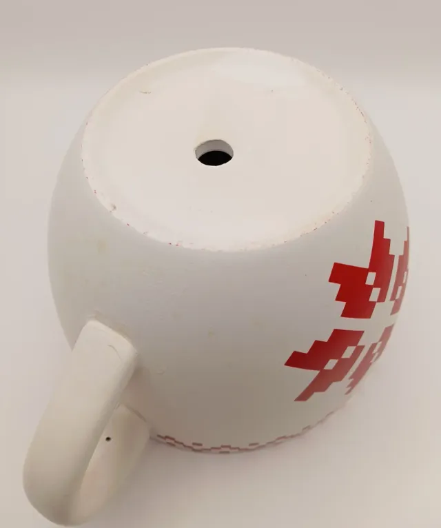 Grande tazza portavaso natalizia