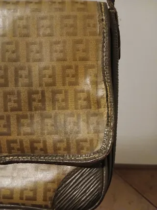 Borsa Fendi Zucca marrone