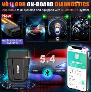 Lector OBDII V011 Escáner Coche Diagnóstico