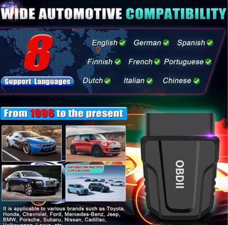 Lector OBDII V011 Escáner Coche Diagnóstico